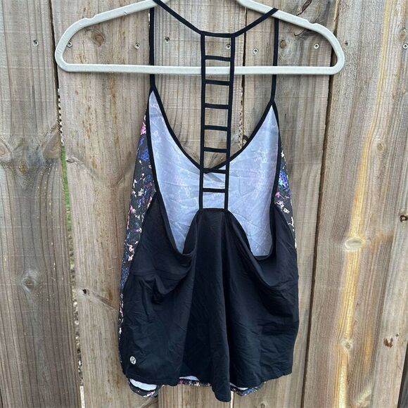 Lululemon Women's Floral Breezy Singlet Tank Top Size M or size 8 Multicolor - Picture 4 of 5